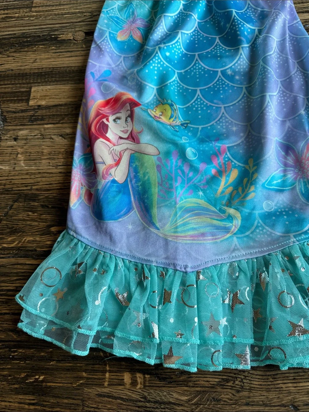 NWT. Disney Ariel Princess Fantasy Gown.